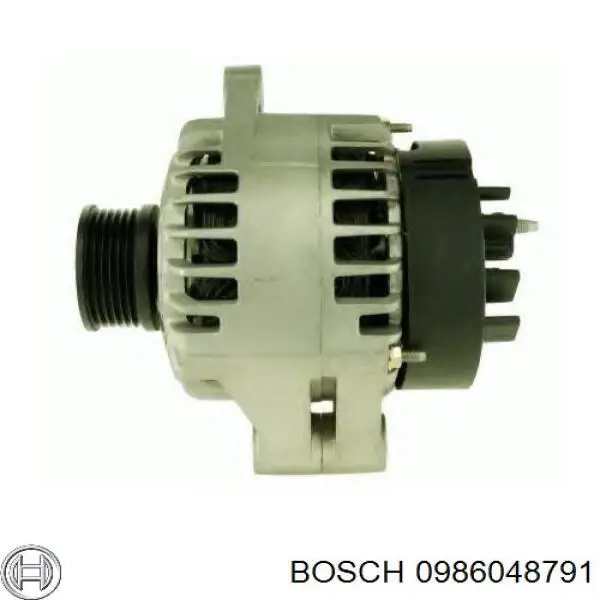 0986048791 Bosch Авто генератор