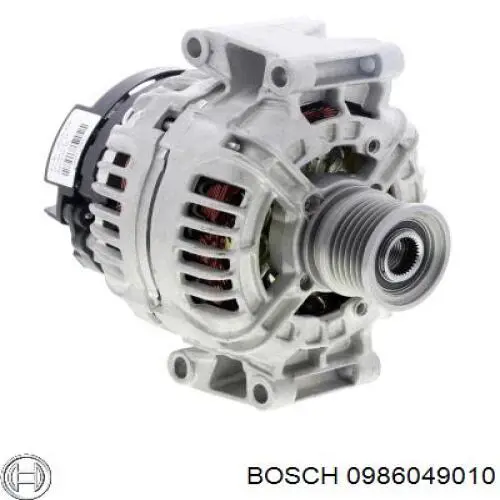 Генератор Bosch 0986049010 ціна, від 219.34 USD