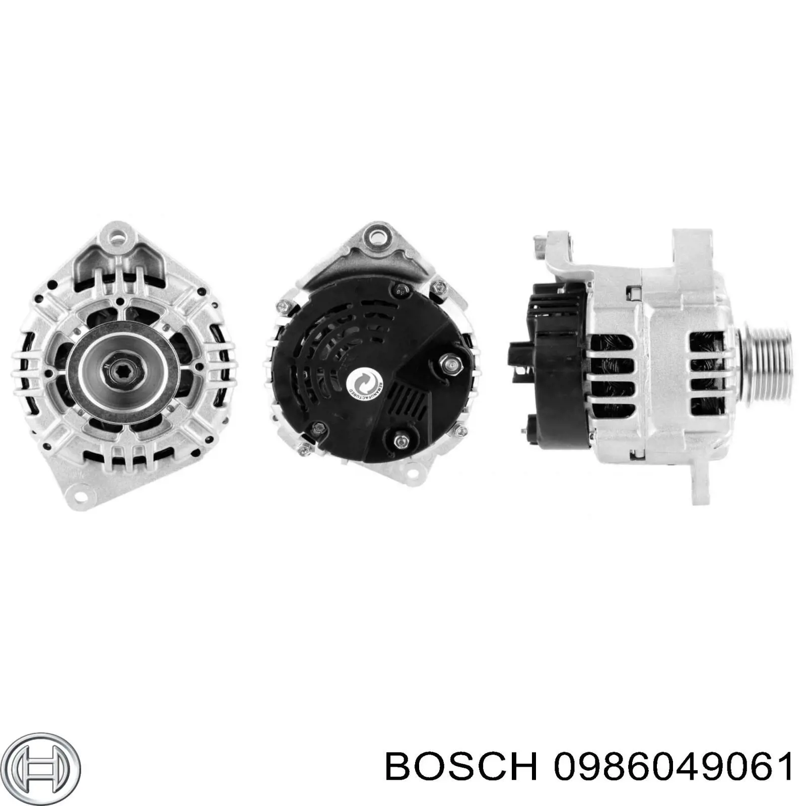 Генератор Bosch 0986049061 ціна, від 147.77 USD