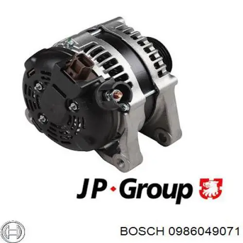 Генератор автомобільний Bosch 0986049071