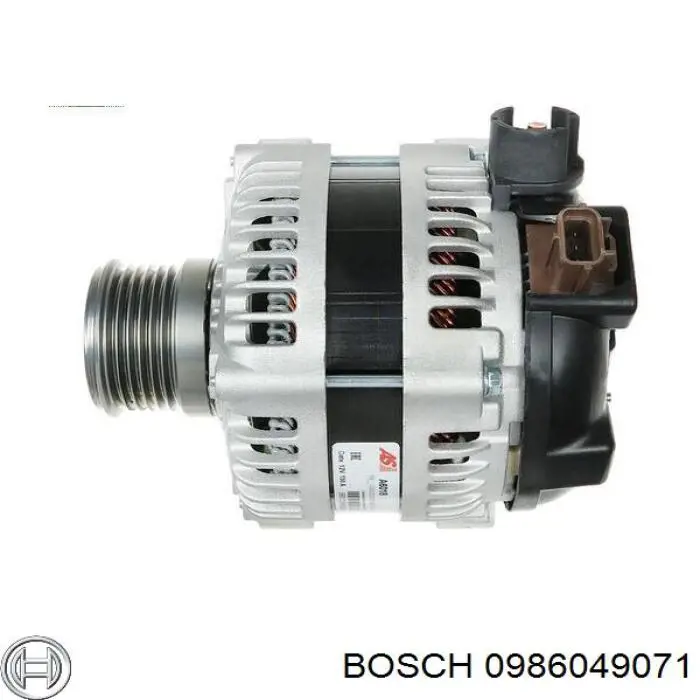 Генератор Bosch 0986049071 ціна, від 159.53 USD