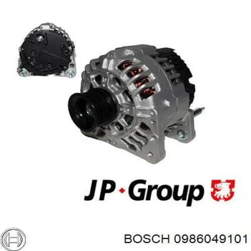 0986049101 Bosch Авто генератор