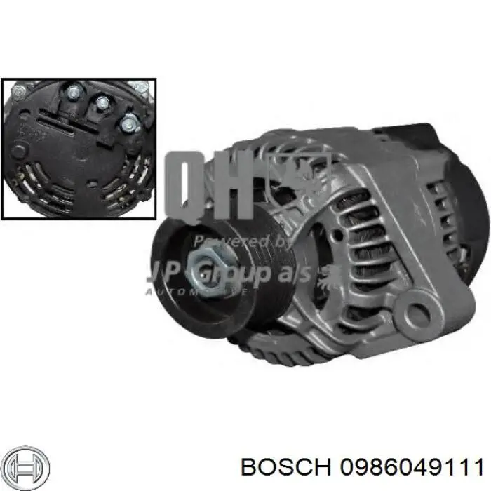 Купити 0986049111 Bosch Генератор