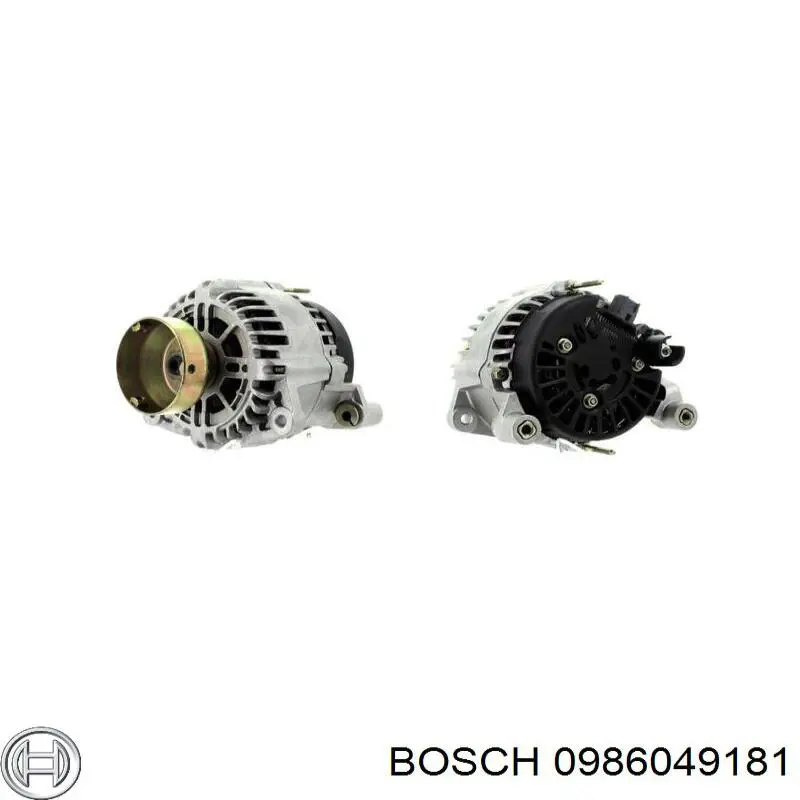Генератор Bosch 0986049181 ціна, від 134.82 USD