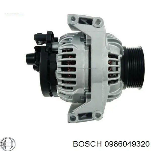 Генератор Bosch 0986049320 ціна, від 180.81 USD