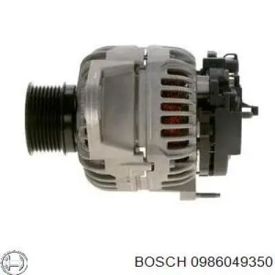 Генератор Bosch 0986049350 ціна, від 206.97 USD