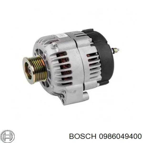 0986049400 Bosch генератор