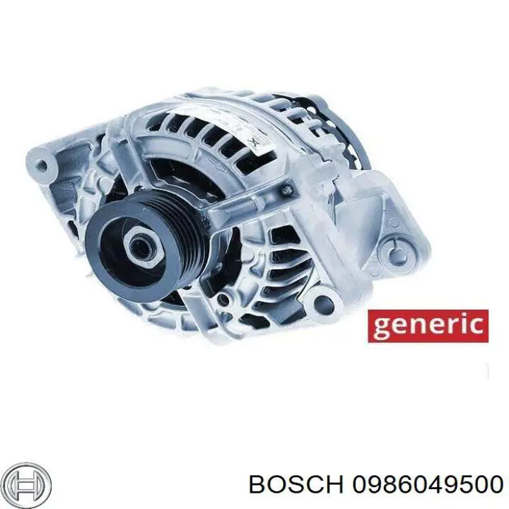 Купити 0986049500 Bosch Генератор