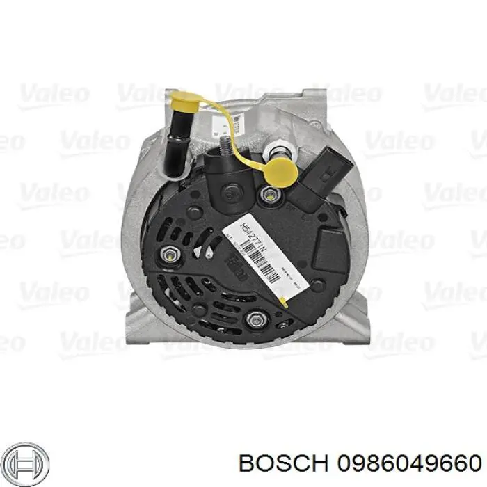 Генератор Bosch 0986049660 ціна, від 245.14 USD