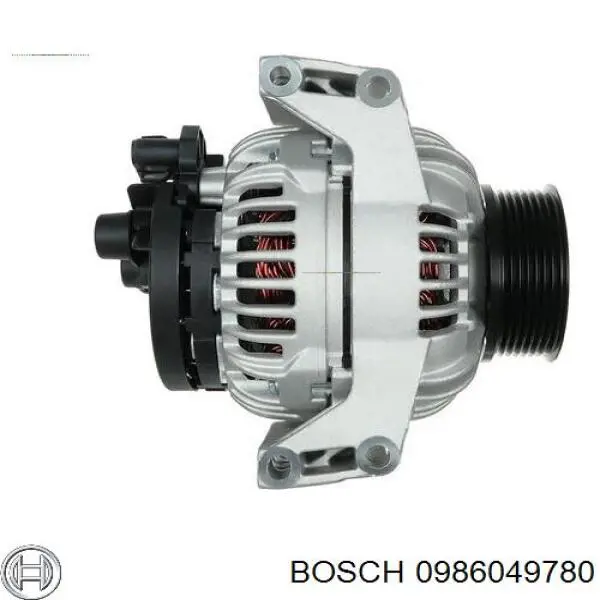 Генератор Bosch 0986049780 ціна, від 189.87 USD