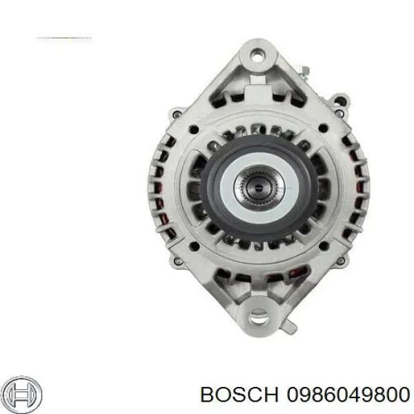0986049800 Bosch генератор