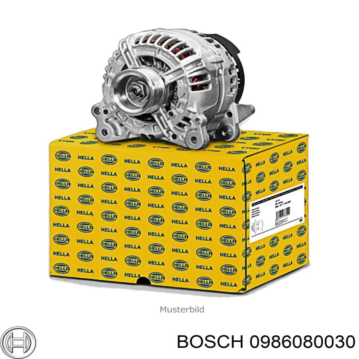 Генератор Bosch 0986080030 ціна, від 151.71 USD
