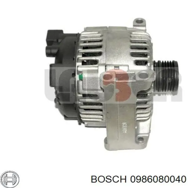 Генератор Bosch 0986080040 ціна, від 201.67 USD