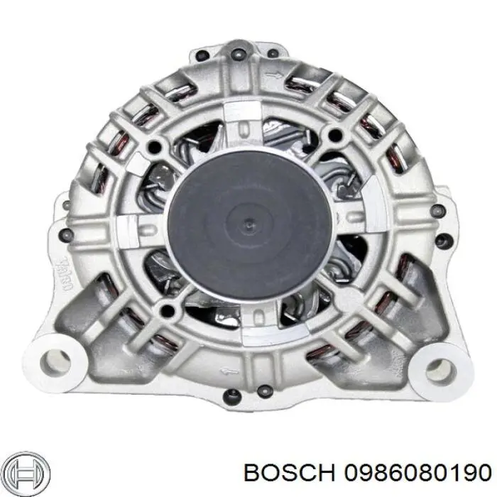Генератор Bosch 0986080190 ціна, від 164.79 USD