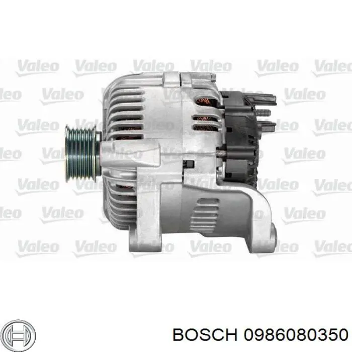 Генератор Bosch 0986080350 ціна, від 141.88 USD