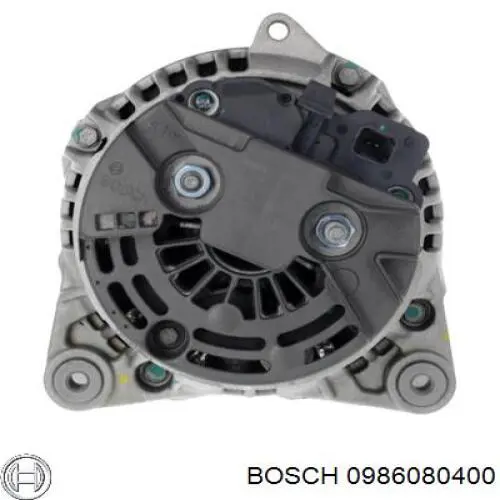 Купити 0986080400 Bosch Генератор