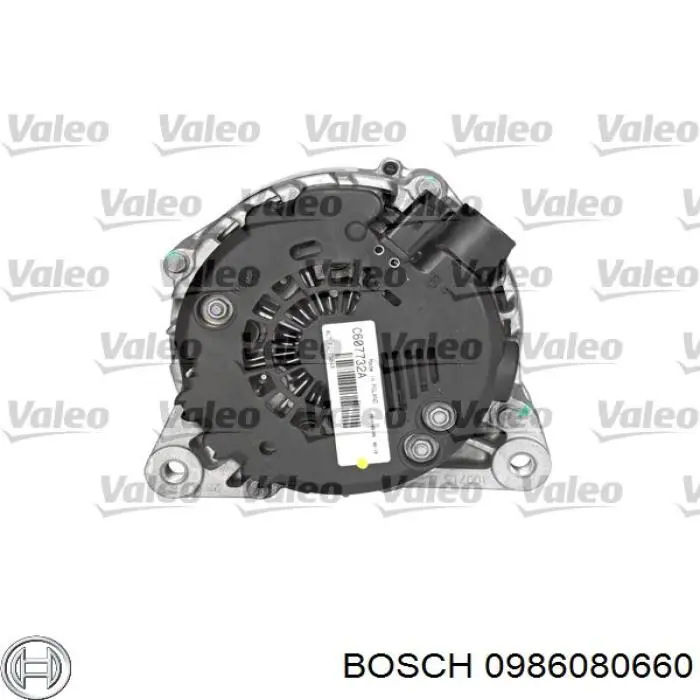 Купити 0986080660 Bosch Генератор
