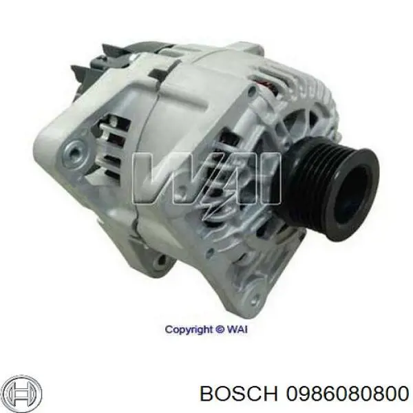 Купити 0986080800 Bosch Генератор