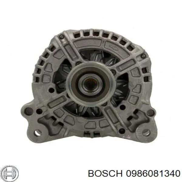 Генератор Bosch 0986081340 ціна, від 63.34 USD