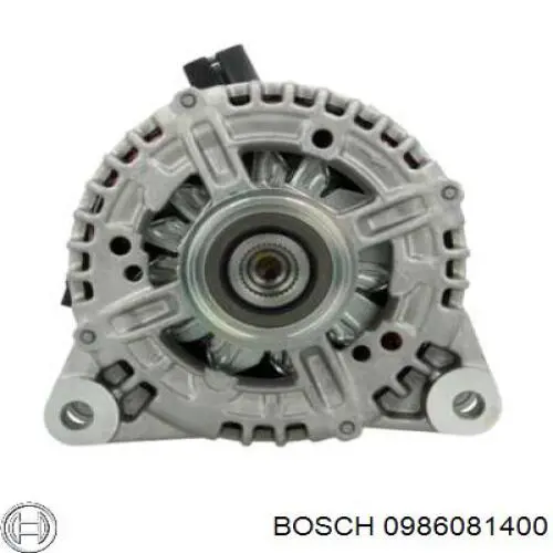 Генератор Bosch 0986081400 ціна, від 133.32 USD