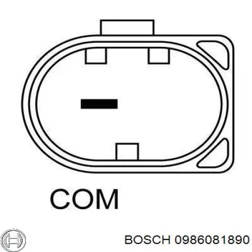 Генератор 0986081890 Bosch