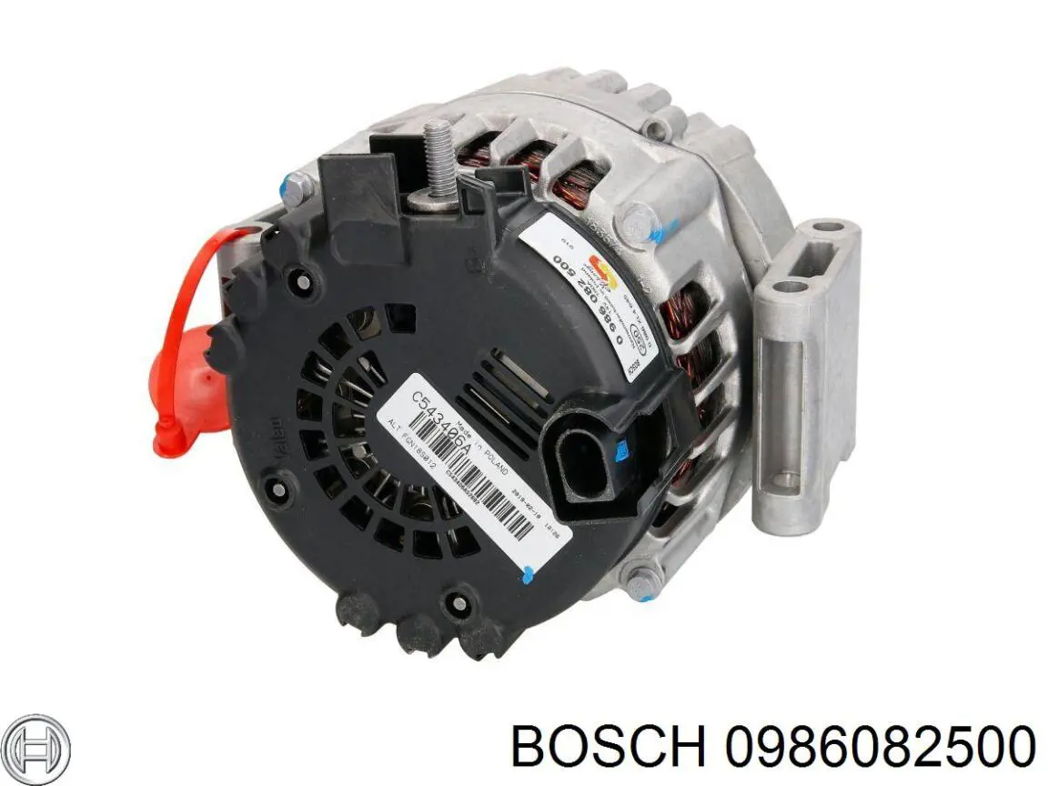 Генератор Bosch 0986082500 ціна, від 240.71 USD