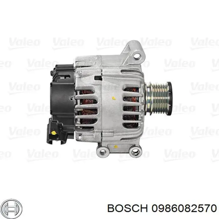 Генератор автомобільний Bosch 0986082570