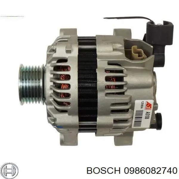 Генератор Bosch 0986082740 ціна, від 152.17 USD