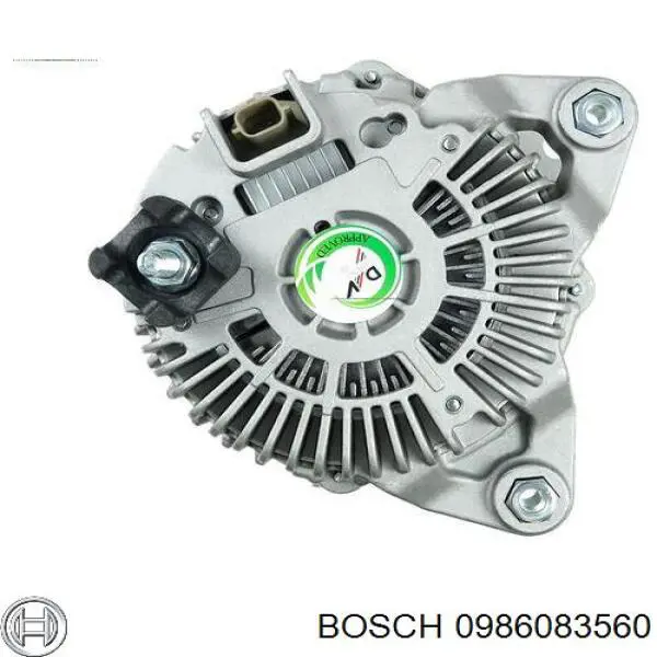 0986083560 Bosch генератор