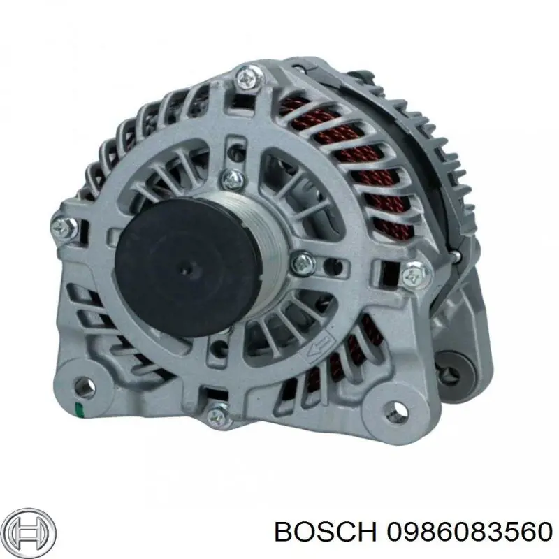 Генератор Bosch 0986083560 ціна, від 224.00 USD