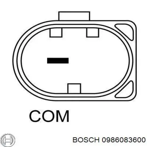 Генератор 0986083600 Bosch