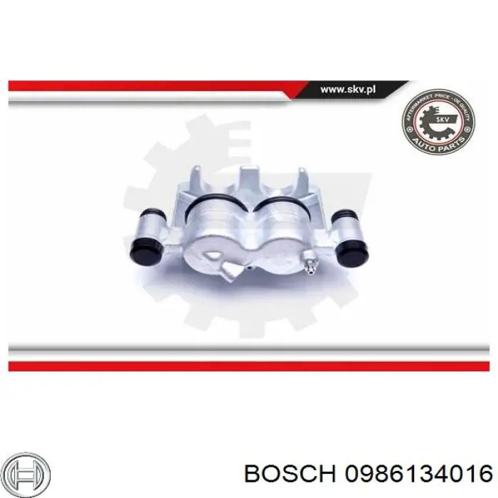 Супорт гальмівний передній лівий Bosch 0986134016 ціна, від 67.01 USD