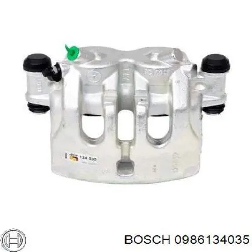 0986134035 Bosch супорт гальмівний передній лівий