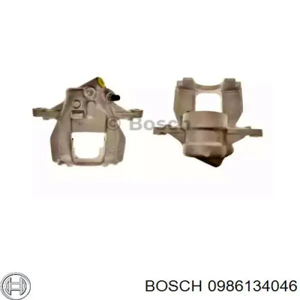 0986134046 Bosch супорт гальмівний задній лівий
