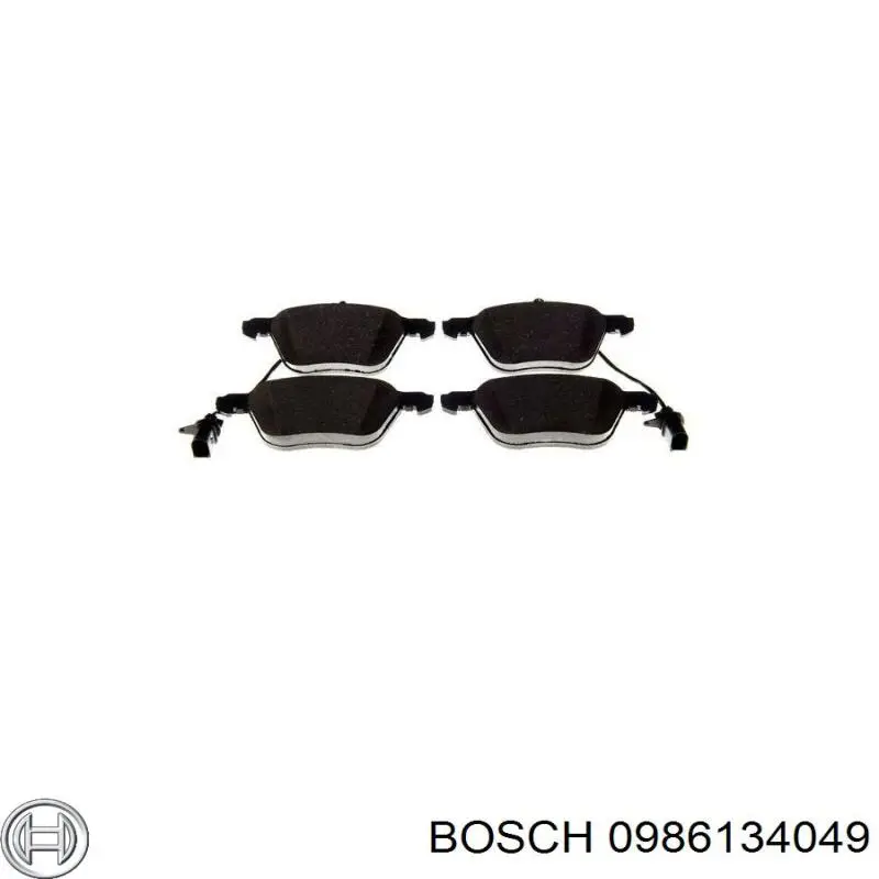 Задній гальмівний супорт лівий Bosch 0986134049