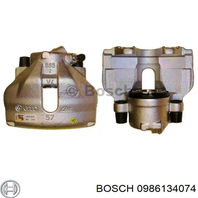 Супорт гальмівний передній лівий VAG 4B0615107 ціна, від 109.74 USD