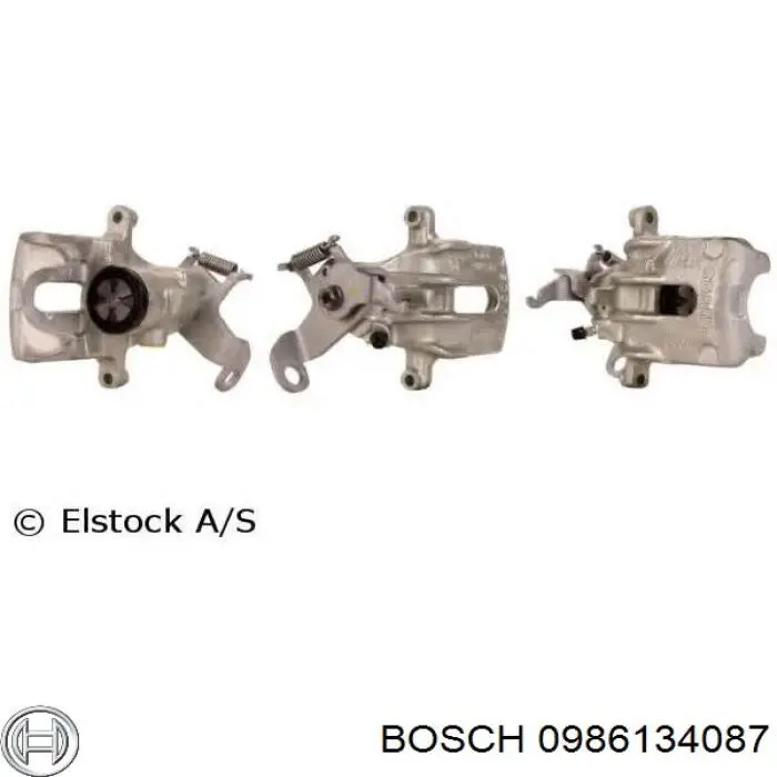 Супорт задній лівий 4N112553AB Ford