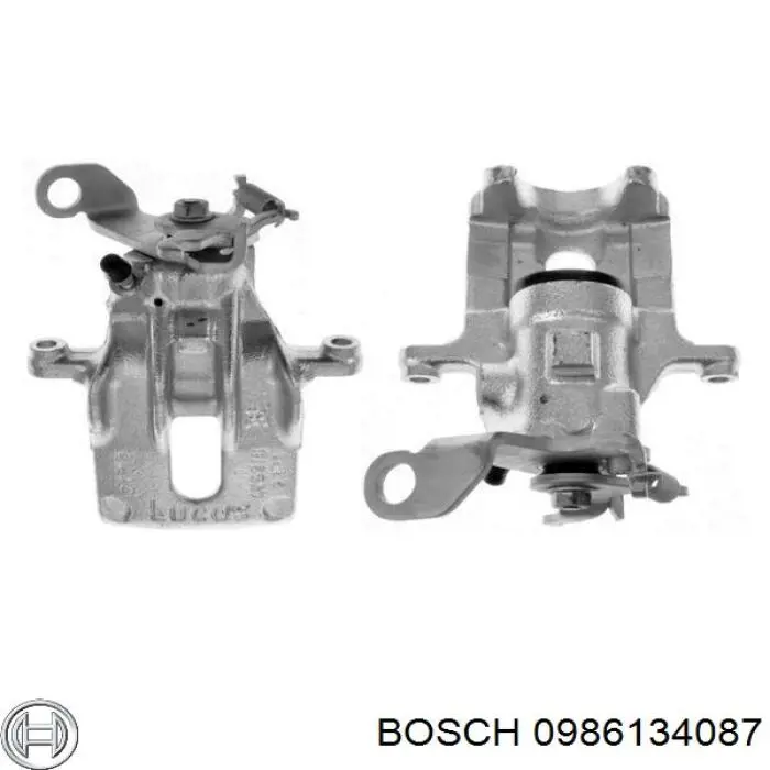 Супорт гальмівний задній лівий 0986134087 Bosch