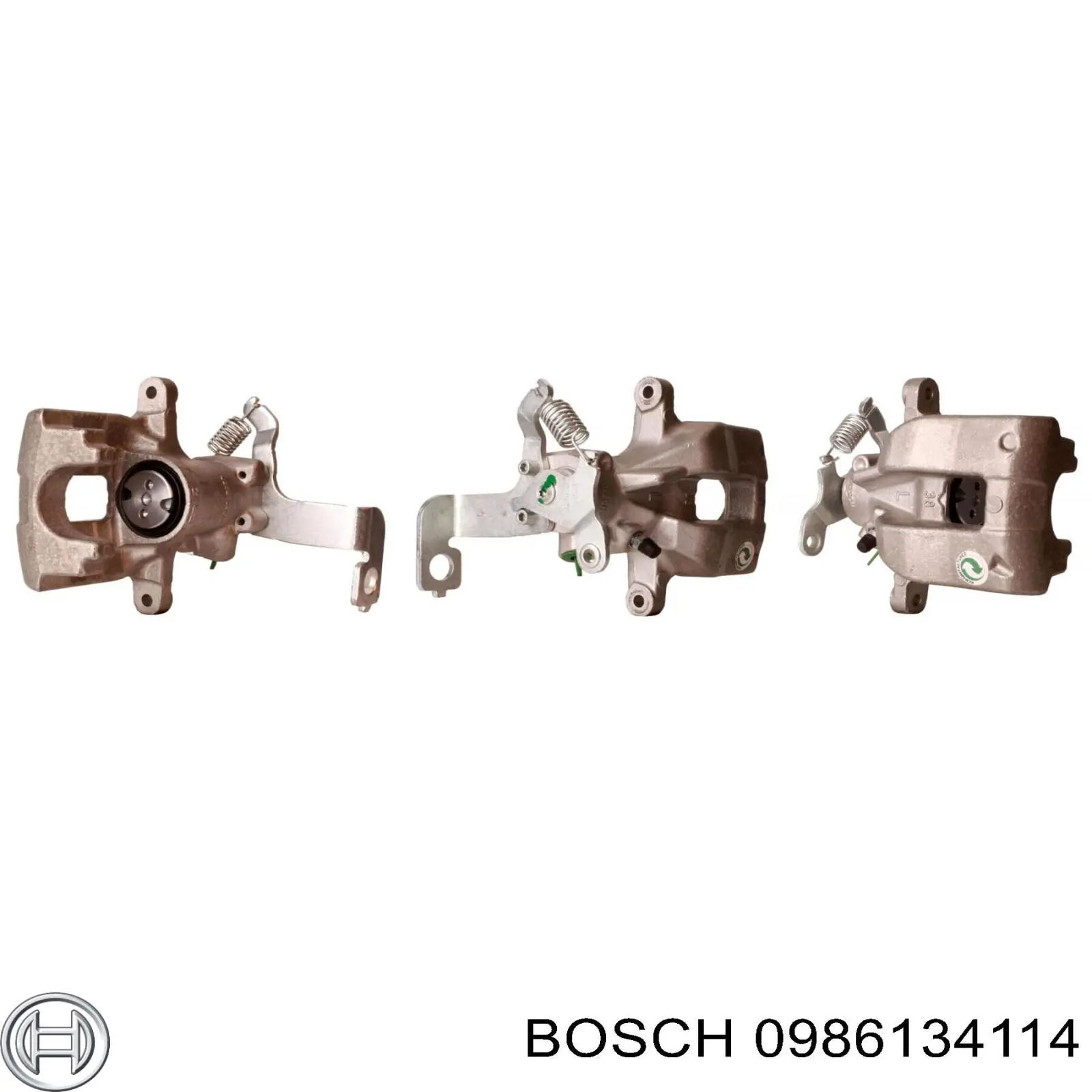 Задній гальмівний супорт лівий Bosch 0986134114
