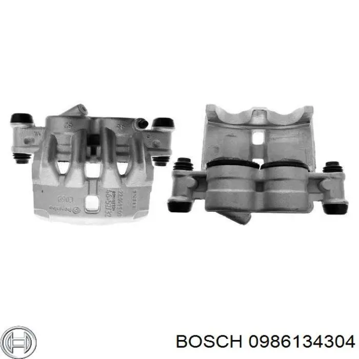 Супорт гальмівний передній лівий 0986134304 Bosch