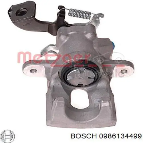 Супорт гальмівний задній лівий Bosch 0986134499 ціна, від 50.67 USD