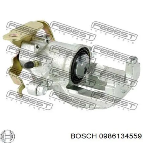 Супорт гальмівний задній лівий Fast FT32843 ціна, від 70.63 USD