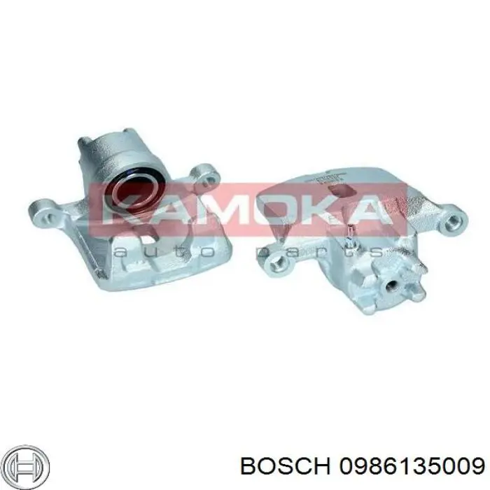 0986135009 Bosch Супорт гальмівний задній правий