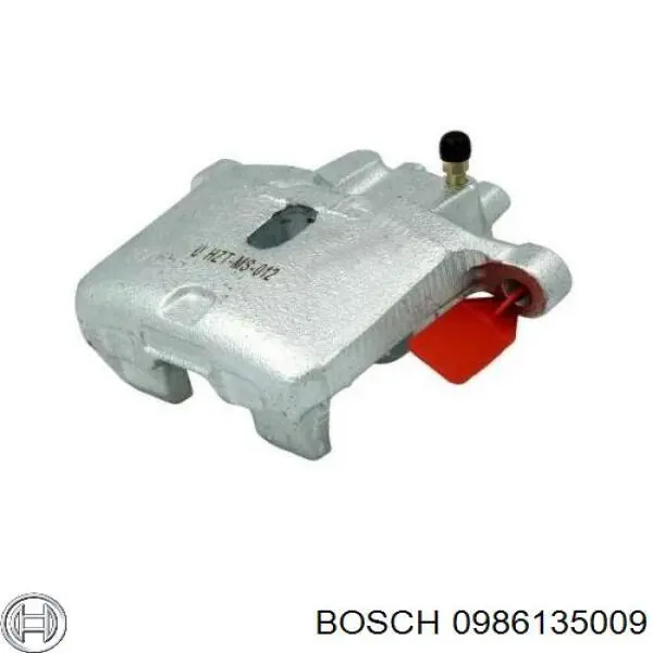 Купити 0986135009 Bosch Супорт задній правий