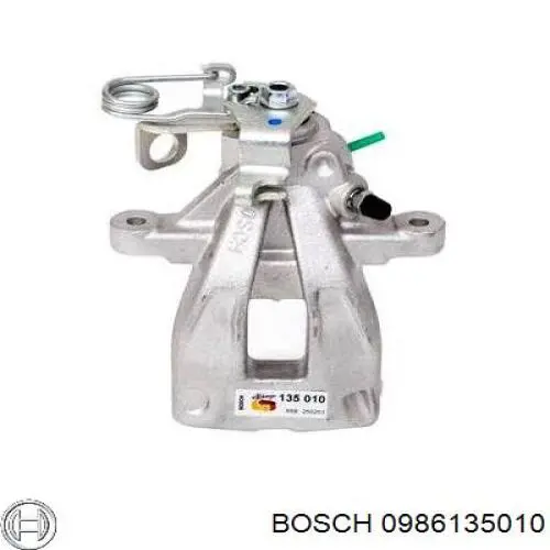 0986135010 Bosch супорт гальмівний задній правий