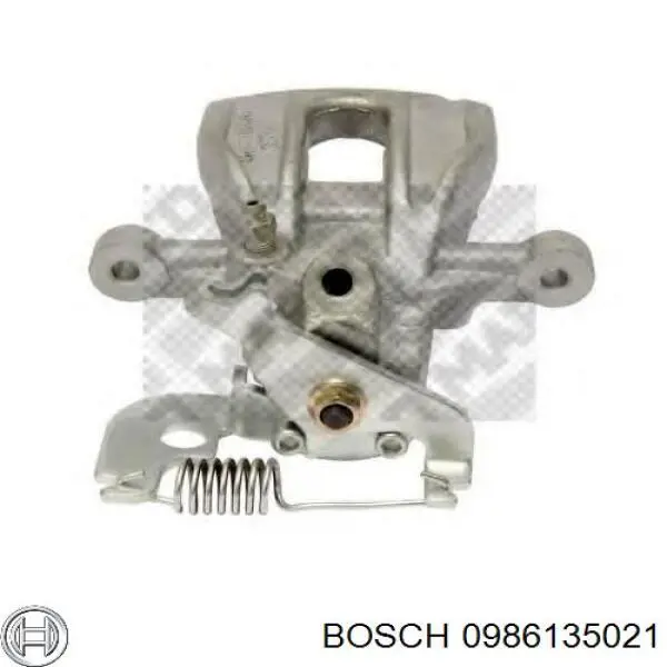 Супорт гальмівний задній правий Bosch 0986135021 ціна, від 55.87 USD