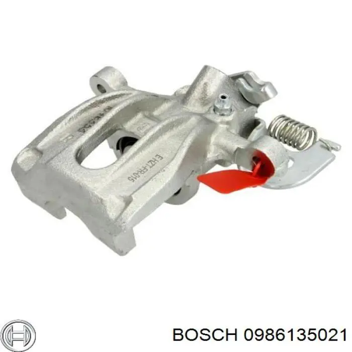 Купити 0986135021 Bosch Супорт задній правий
