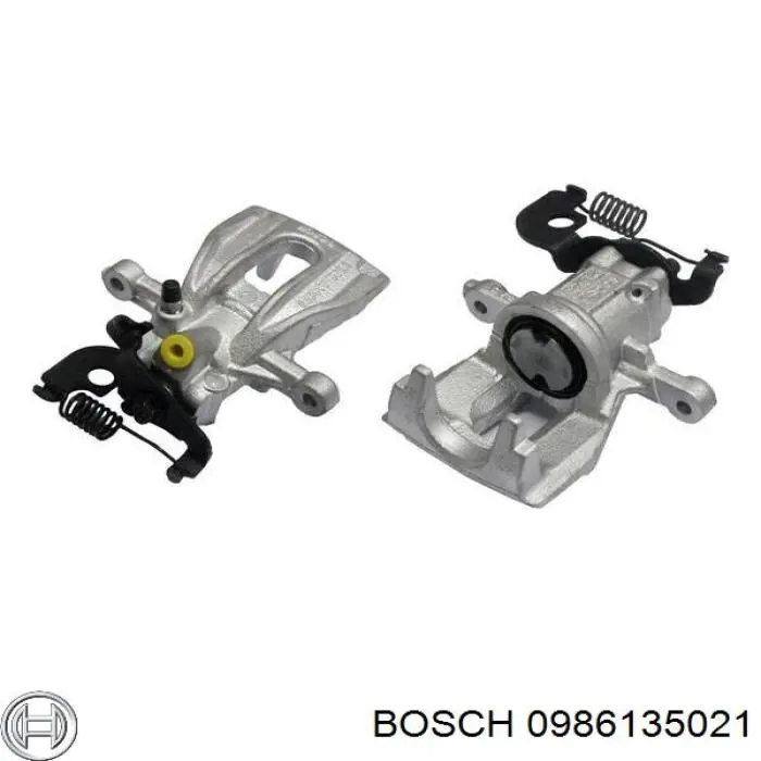 0986135021 Bosch супорт гальмівний задній правий
