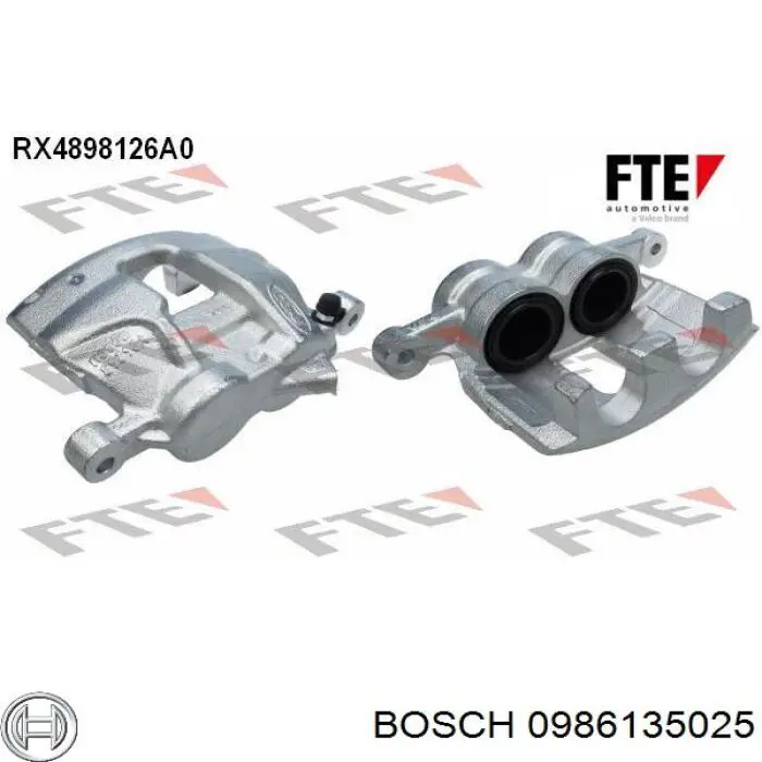 Купити 820338 Maxgear Супорт гальмівний передній правий