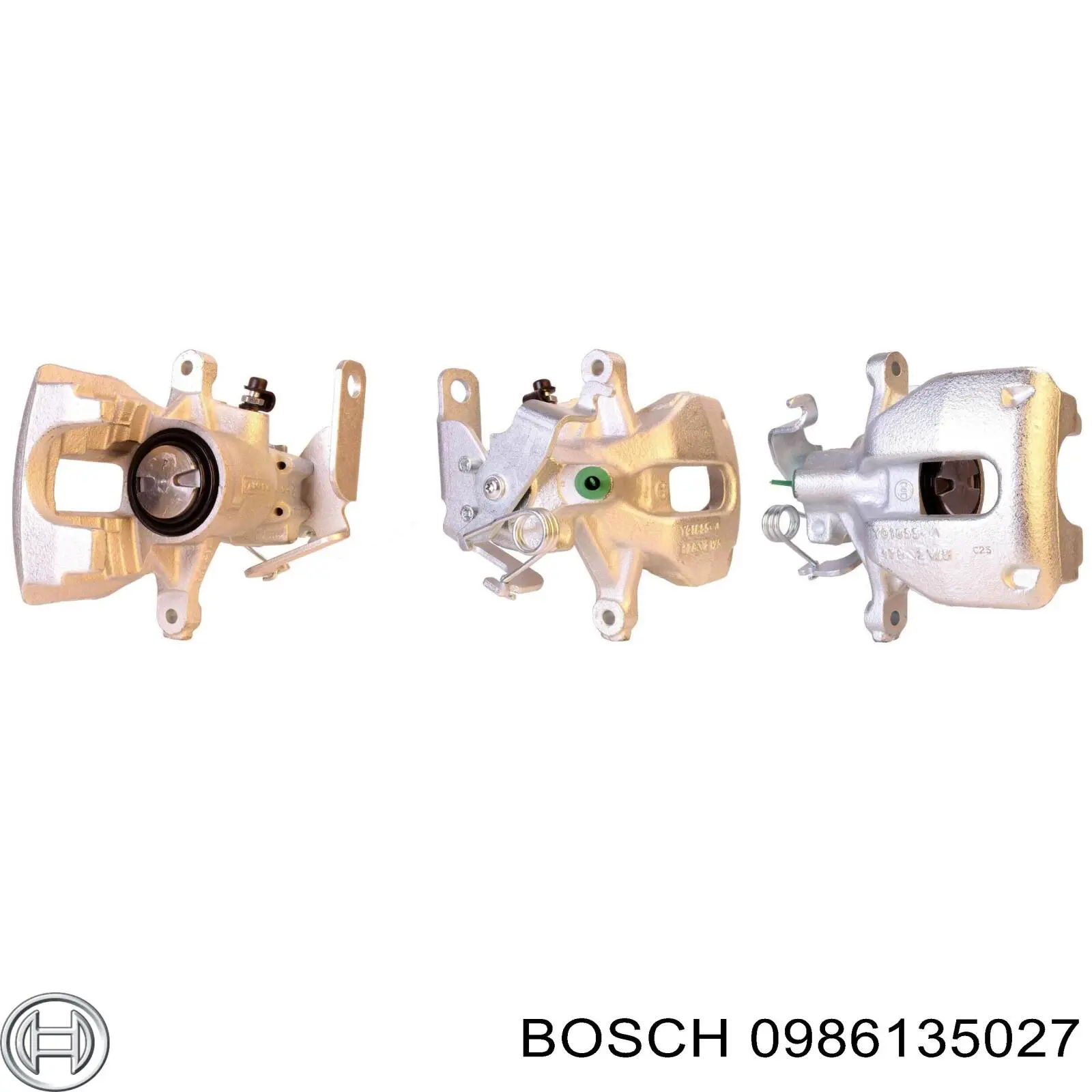 Супорт задній правий 0986135027 Bosch